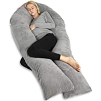 Los mejores  - Queen Rose - Almohada de cuerpo completo para embarazos y almohada de maternidad con funda reemplazable y lavable…